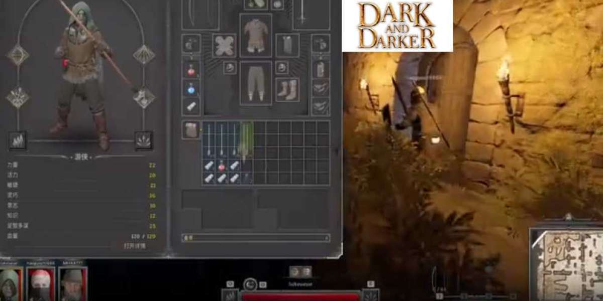 The begin of Dark and Darker's new playtest among PC gamers