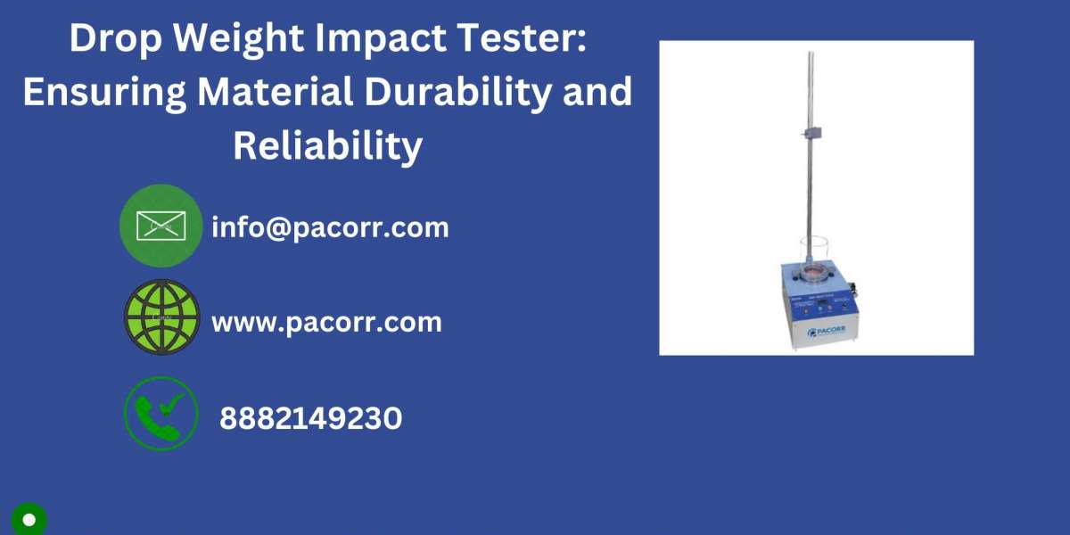 Drop Weight Impact Tester: Enhancing Product Performance with Accurate Impact Testing