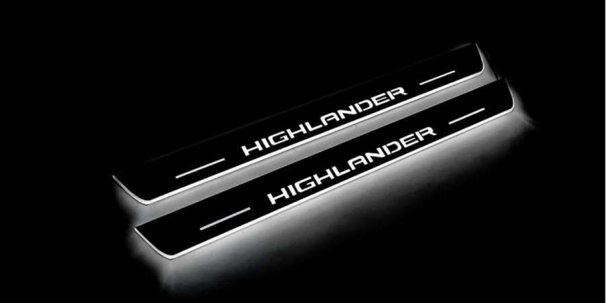 The Impact of Highlander Illuminated Door Sills on Passenger Experience