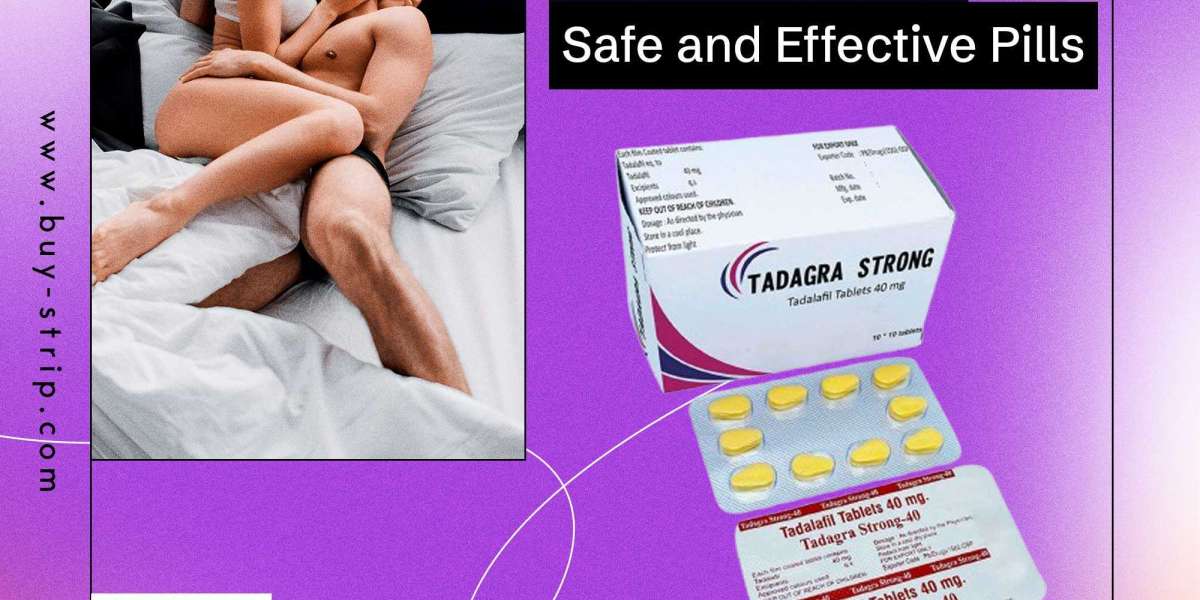 Buy Tadagra Strong (Tadalafil 40mg) - Best Price Sexual Wellness Tablets Online.