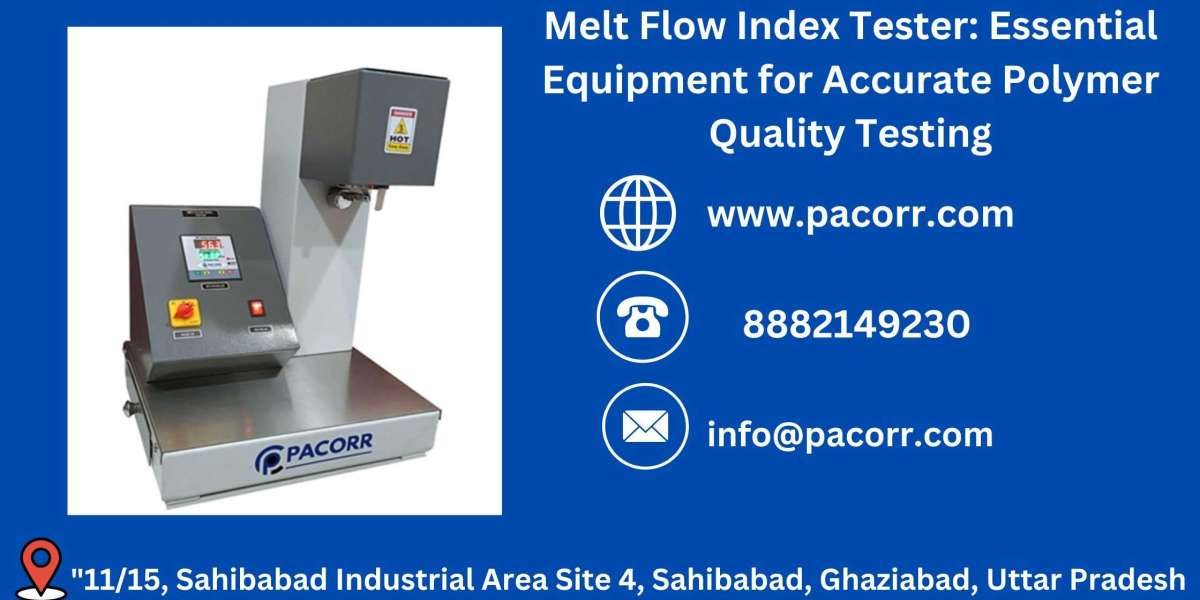 pacorr.com Presents the Advanced Melt Flow Index Tester for Seamless Polymer Testing