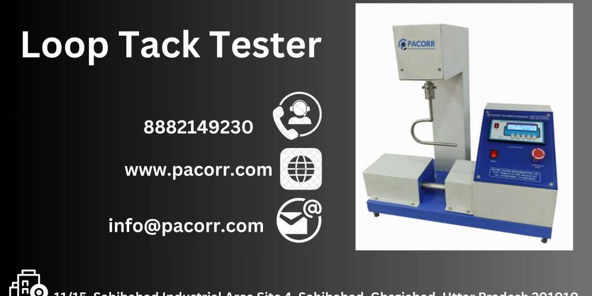 Discover the Advanced Loop Tack Tester at pacorr.com: Ensuring Accurate Adhesion Testing for Your Industrial Needs