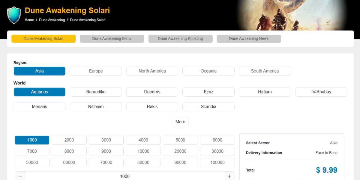 Taking control of Arrakis’ economy: How U4GM’s Solari service empowers Dune Awakening players