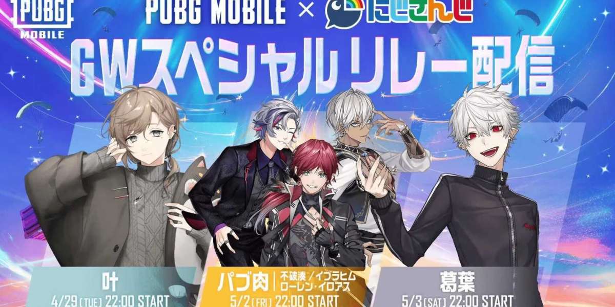 PUBG MOBILE × NIJISANJI Golden Week Livestream – Top VTubers Join the Battlegrounds!