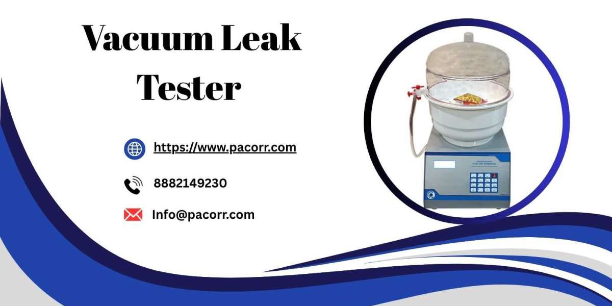 Pacorr Vacuum Leak Tester Reliable Leak Detection for Superior Packaging