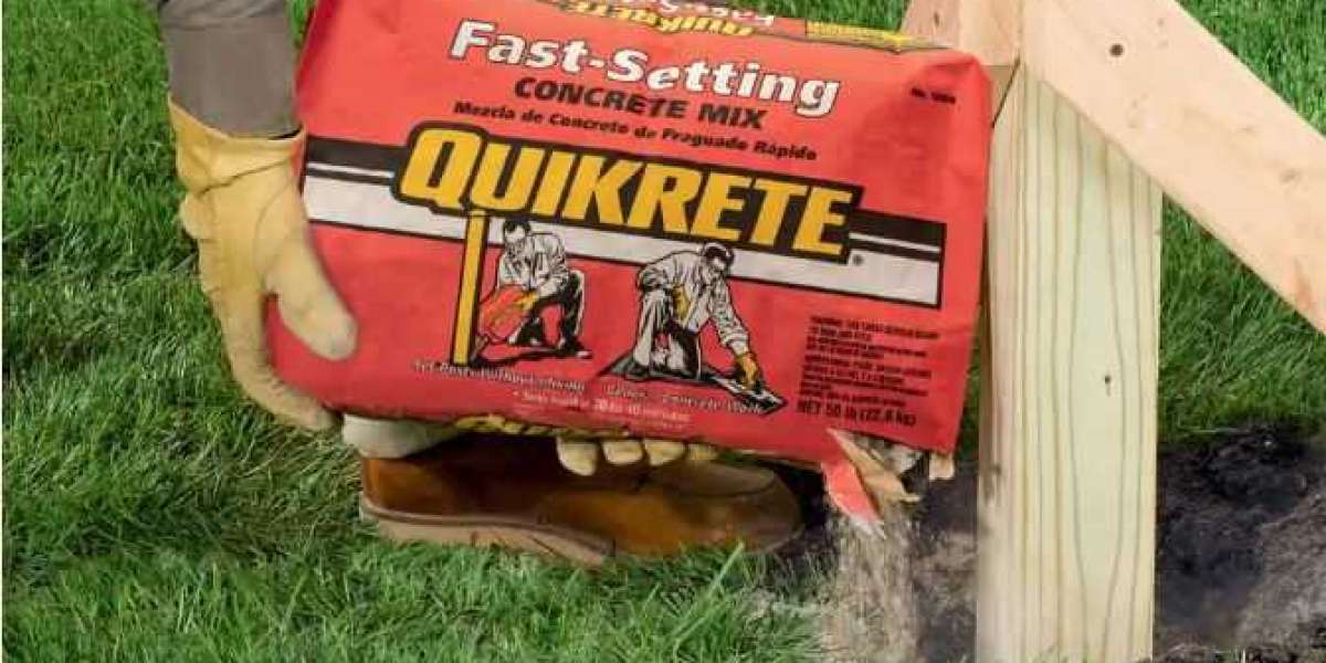 Build Faster and Stronger with Quikrete Fast Setting Concrete Mix