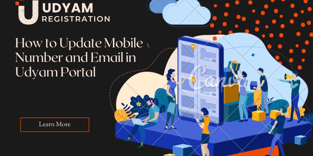 How to Update Mobile Number and Email in Udyam Portal?