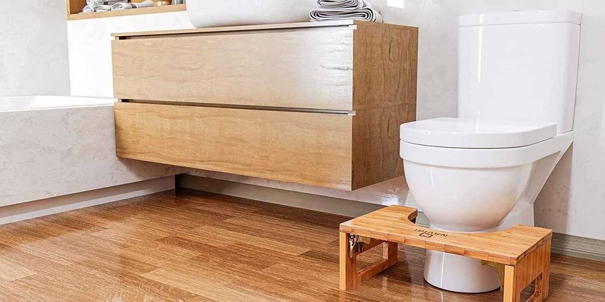Ergonomic Collapsible Bathroom Stool for Better Bowel Health