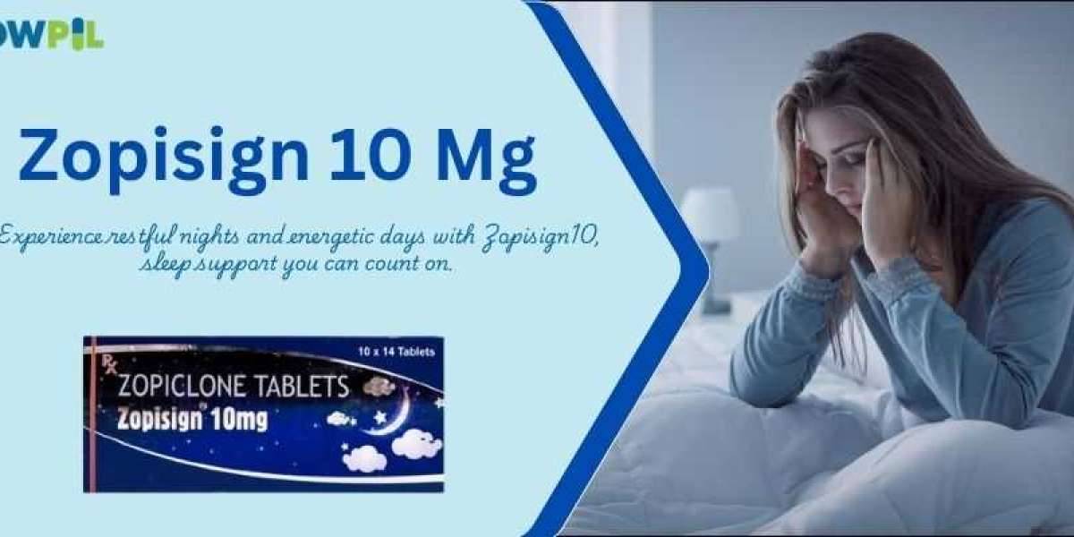 Zopisign 10 Is Best Sleeping Tablets To Treat Insomnia