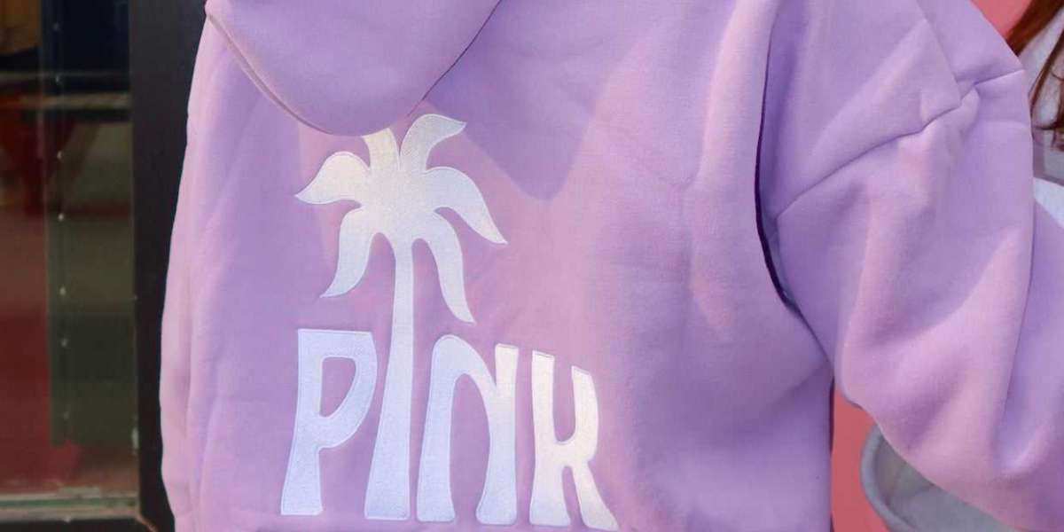 The Pink Palm Puff Hoodie: A Bold Fashion Statement Reimagined
