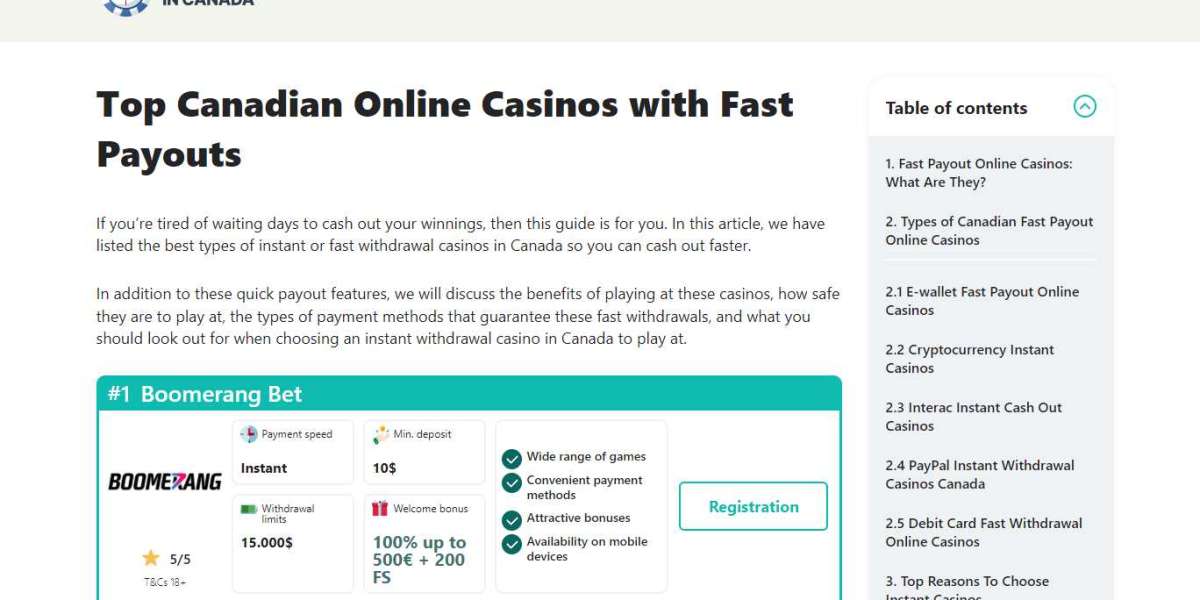 Best Payout Experience: Where Canadian Casino Players Cash Out Quickly