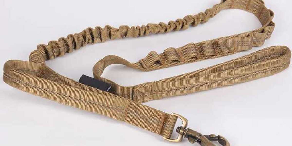 The Perfect Blend of Style and Strength in a Military Dog Leash