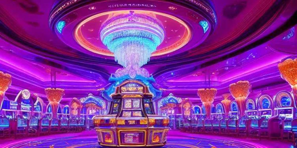 The virtual casino's online slot machine selection