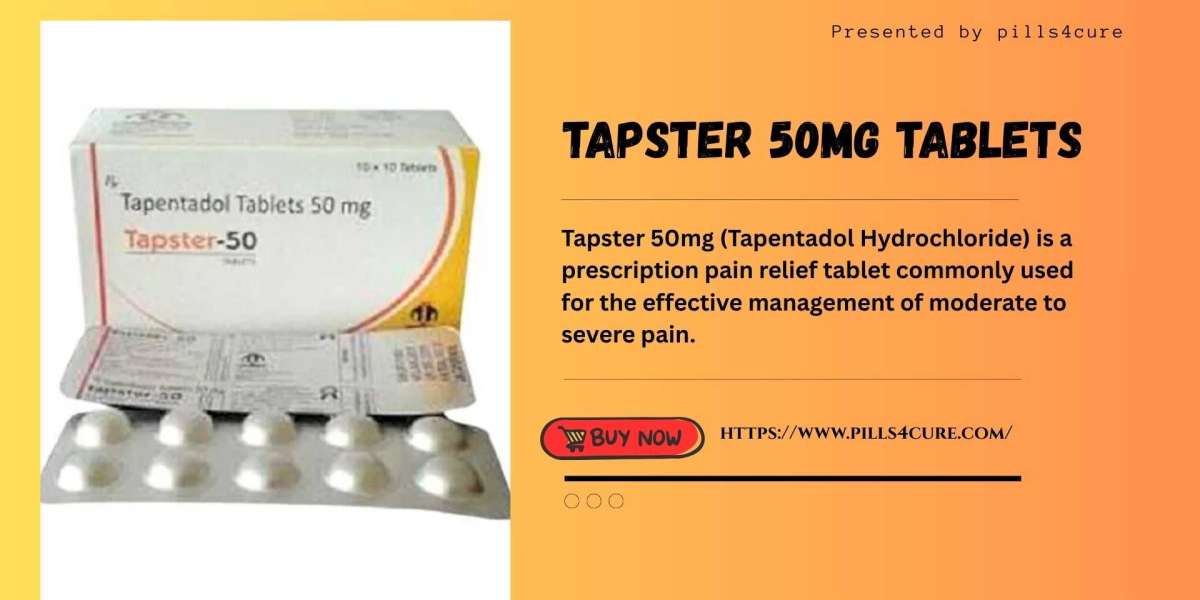 Tapster 50mg for Effective Relief in Moderate to Severe Pain