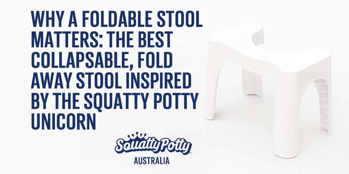 Why a Foldable Stool Matters: The Best Collapsable, Fold Away Stool Inspired by the Squatty Potty Unicorn