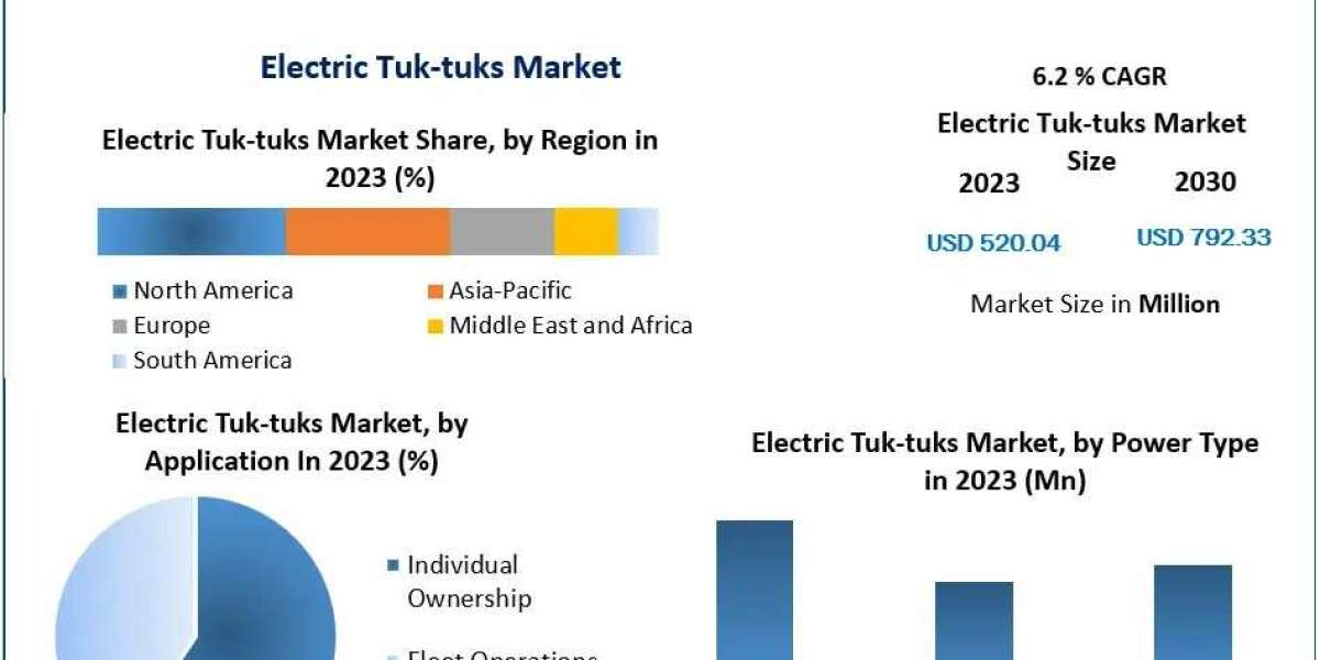 Electric Tuk-tuks Market, Revenue Forecast and Market Trajectory 2024-2030
