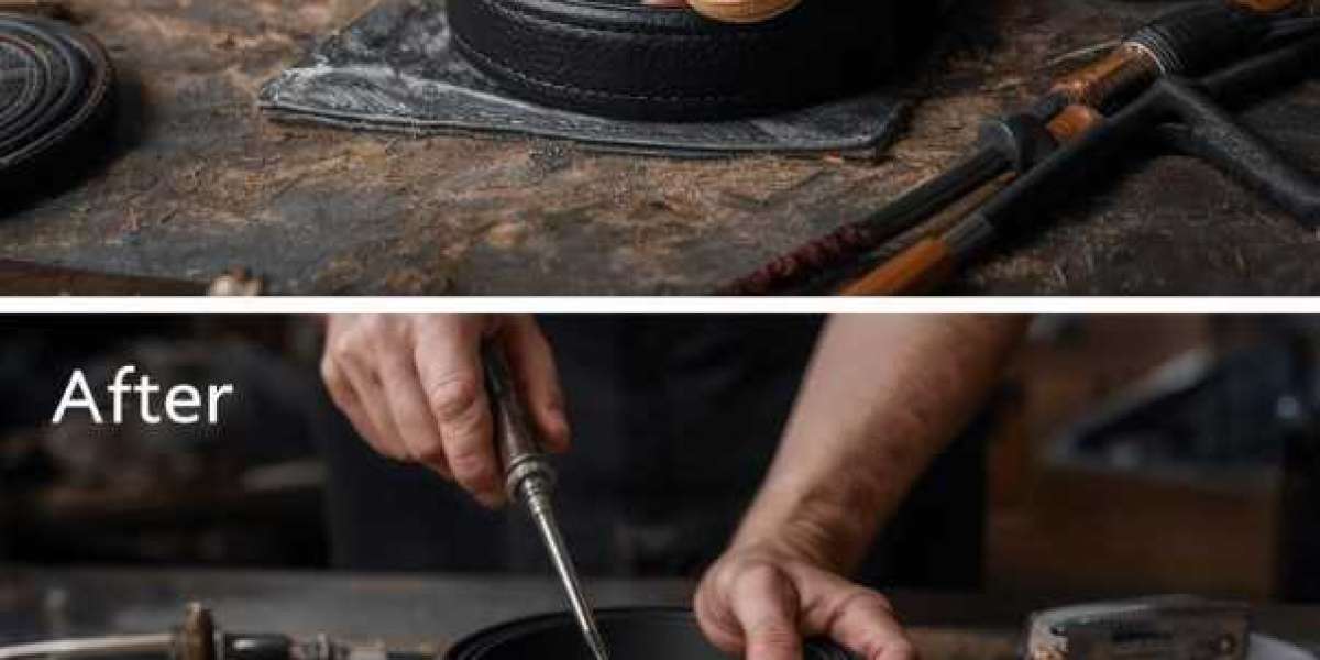 Revitalize Your Wardrobe Classic: Expert Belt Restoration with B X Leather Tailor
