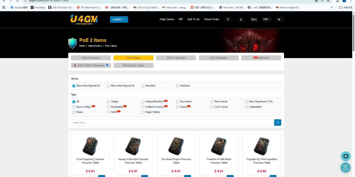 Why U4GM Is the Best Place to Buy Cheap PoE 2 Currency