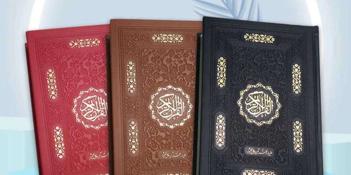 Premium Leather Rainbow Colorful Quran 16 Lines Tajweedi – Elegant Design