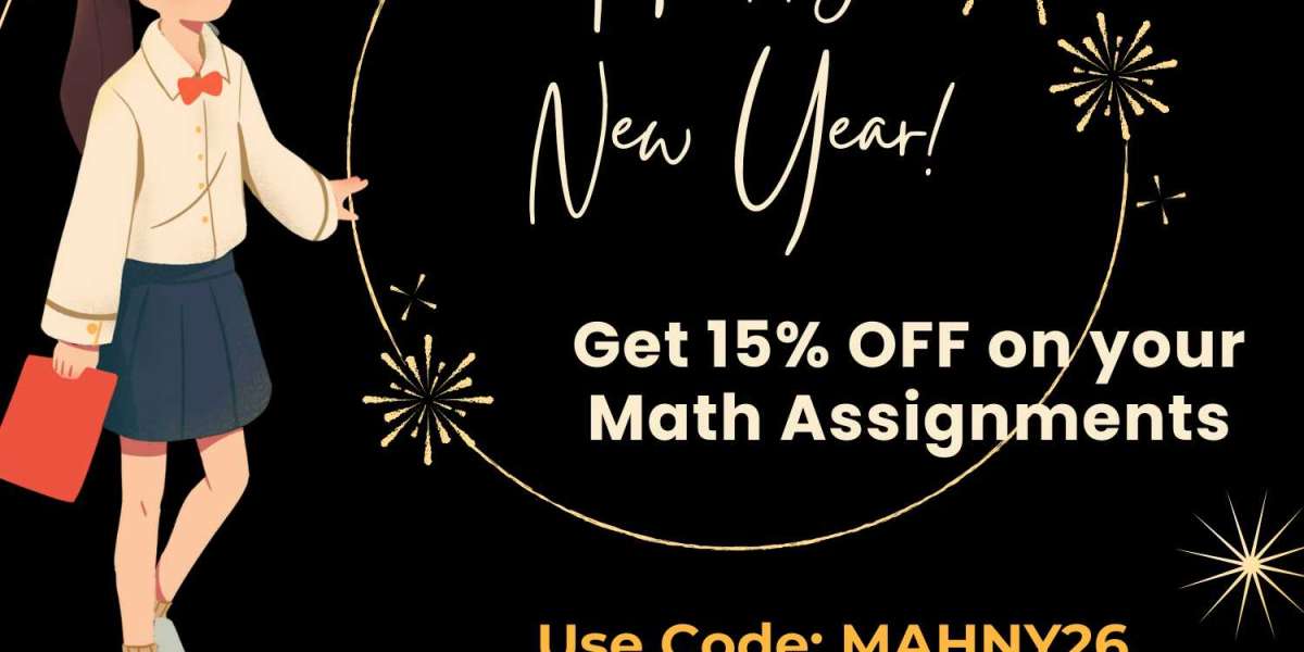 Kickstart 2026 with 15% OFF on Expert Math Assignment Help!