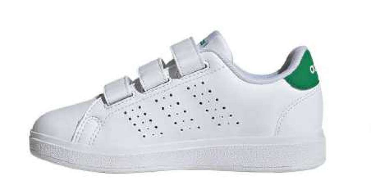 ADIDAS Advantage Base 2.0 รองเท้าลำลองเด็ก สไตล์เรียบ ใส่สบายทุกวัน