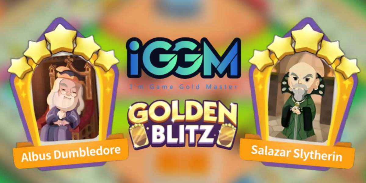 IGGM Monopoly Go Jan 25th Gold Cards Sale: Set 23 - Albus Dumbledore & Set 23 - Salazar Slytherin