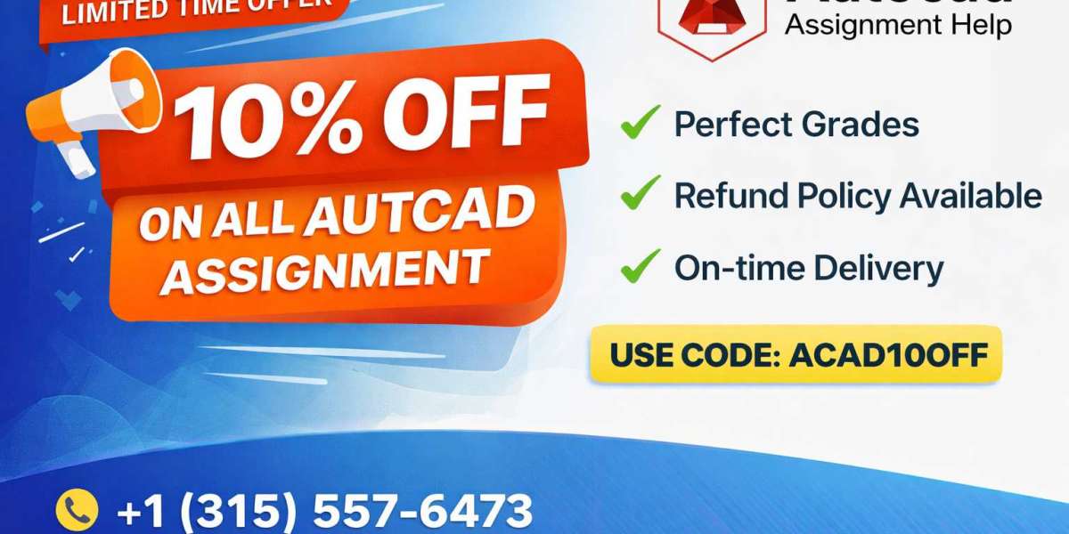 Design Smarter, Submit Faster: Premium AutoCAD Assignment Help at 10% OFF!