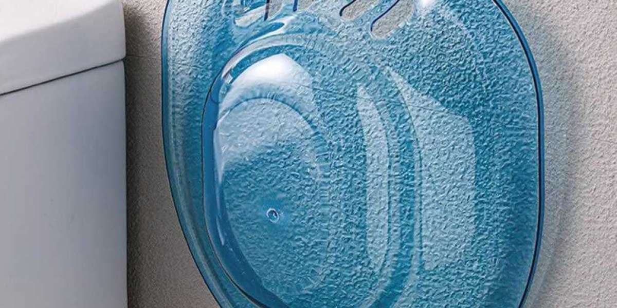 Joyplanet Blue Soak Transparent Sit Basin and Everyday Hygiene Routines